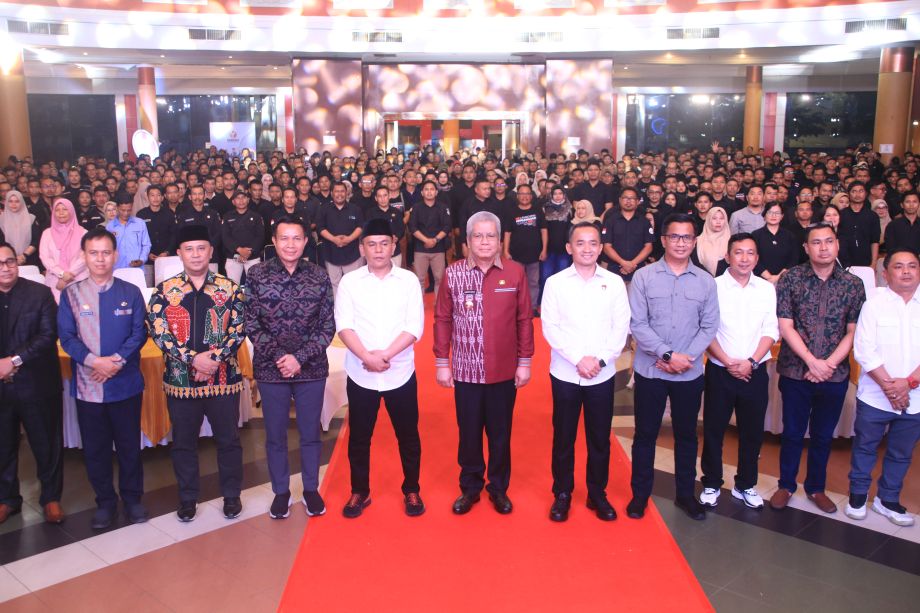 Kepala Badan Kesbangpol Provinsi Kalbar Hadiri Launching Pengawasan Pilkada 2024 oleh Bawaslu